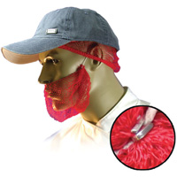 Filets &agrave; barbe jetables, Polypropyl&egrave;ne, Rouge PB Rental Co. Ltd.