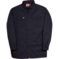 Westex UltraSoft&reg; Button Down Shirt, Small, Navy Blue PB Rental Co. Ltd.