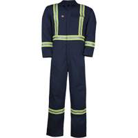 Westex UltraSoft&reg; Unlined Coveralls, Size Large (Tall), Navy Blue, 12.4 cal/cm2 PB Rental Co. Ltd.