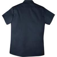 Chemise de travail &agrave; manches courtes en tissu crois&eacute;, Hommes, 4T-Grand, Bleu marine PB Rental Co. Ltd.