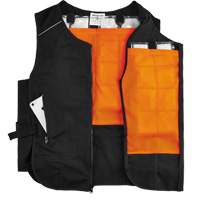 Chill-Its&reg; 6260 Lightweight Phase Change Cooling Vest with Packs, Small/Medium, Black PB Rental Co. Ltd.