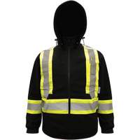 High-Visibility Hoodie, Polyester, Black, Small PB Rental Co. Ltd.