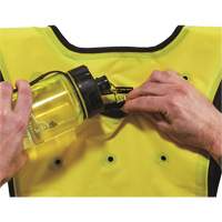 Chill-Its&reg; 6687 Economy Dry Evaporative Cooling Vest, Small/Medium, High Visibility Lime-Yellow PB Rental Co. Ltd.