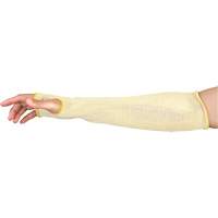 Manchons r&eacute;sistants aux coupures Contender, Aramide, 18", ASTM ANSI niveau A4/EN 388 niveau 5, Beige PB Rental Co. Ltd.