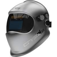 Crystal 2.0 Auto Darkening Welding Helmet, 3.94" L x 1.97" W View Area, 2/4 - 12 Shade Range, Silver PB Rental Co. Ltd.