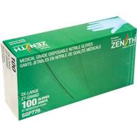 Puncture-Resistant Medical-Grade Disposable Gloves, 2X-Large, Nitrile, 4.5-mil, Powder-Free, Blue, Class 2 PB Rental Co. Ltd.