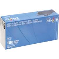 Puncture-Resistant Medical-Grade Disposable Gloves, Small, Nitrile, 5-mil, Powder-Free, Black, Class 2 PB Rental Co. Ltd.