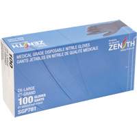 Puncture-Resistant Medical-Grade Disposable Gloves, 2X-Large, Nitrile, 5-mil, Powder-Free, Black, Class 2 PB Rental Co. Ltd.