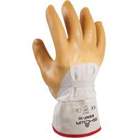 Gant enduit &agrave; fini rid&eacute;, 10/Grand, R&ecirc;vetement Latex de caoutchouc, Enveloppe en Coton PB Rental Co. Ltd.