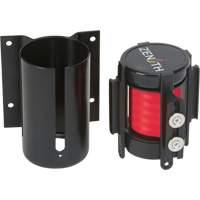 Wall Mount Barrier with Magnetic Tape, Steel, Screw Mount, 7', Red Tape PB Rental Co. Ltd.