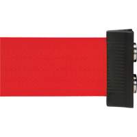 Wall Mount Barrier with Magnetic Tape, Steel, Screw Mount, 7', Red Tape PB Rental Co. Ltd.