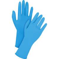 Gants jetables en latex, T-Grand, Latex, 14 mils, Sans poudre, Bleu PB Rental Co. Ltd.