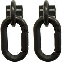 Safety Chain Magnetic Ring & Carabiner Set, Black PB Rental Co. Ltd.