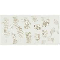 Peel-Away Cleanroom Mats & Frame Kit, 1.57 mils Thick, 18" W, 3' L x White PB Rental Co. Ltd.