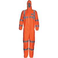 HV High Visibility Coveralls with Hood, Small, Orange, Tyvek&reg; 500 PB Rental Co. Ltd.