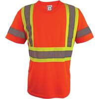 Short Sleeve Safety T-Shirt, Polyester, 2X-Large, High Visibility Orange PB Rental Co. Ltd.