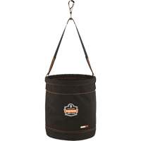 Arsenal&reg; 5970 Swiveling Hook Hoist Bucket, Nylon, 12.5" Dia. x 15" H, 100 lbs. Load Rating PB Rental Co. Ltd.
