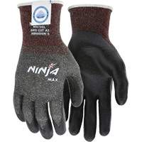 Gants r&eacute;sistant aux coupures Max Ninja, Taille Grand, Calibre 10, Rev&ecirc;tement Bipolym&egrave;re, Enveloppe en Dyneema, ASTM ANSI niveau A3 PB Rental Co. Ltd.