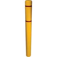 Couvre-bollard, 6" dia. x 52" l, Jaune PB Rental Co. Ltd.