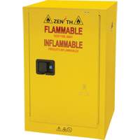 Flammable Storage Cabinet, 12 gal., 1 Door, 23" W x 35" H x 18" D PB Rental Co. Ltd.
