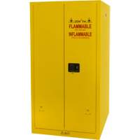 Flammable Storage Cabinet, 60 gal., 2 Door, 34" W x 65" H x 34" D PB Rental Co. Ltd.