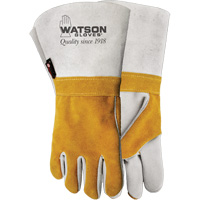 Gants de soudeur Wopper, Cuir de vache refendu, Taille 10 PB Rental Co. Ltd.