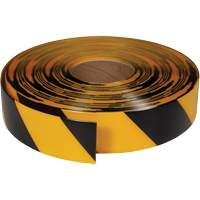 Ruban de marquage tr&egrave;s r&eacute;sistant pour plancher ArmorStripe, 2" x 100', PVC, Noir et jaune PB Rental Co. Ltd.