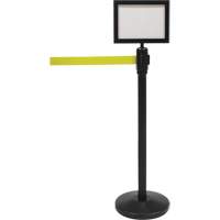 Sign Frame for Crowd Control Post, Black PB Rental Co. Ltd.