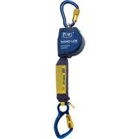 Cordage de s&eacute;curit&eacute; autor&eacute;tractable allong&eacute; Nano-Lok, 10', Dyneema, Pivotant PB Rental Co. Ltd.