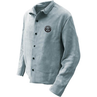 Veste de soudeur, Cuir, 5T-Grand, Gris PB Rental Co. Ltd.