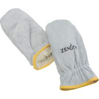 Mitaines dhiver en grain fendu doubl&eacute;es de boa, Taille Taille unique, Mitaine PB Rental Co. Ltd.