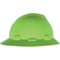 Casque de s&eacute;curit&eacute; &agrave; fente et bordure compl&egrave;te V-Gard, Suspension &agrave; douille, Non ventil&eacute; PB Rental Co. Ltd.