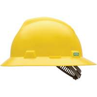Casque de s&eacute;curit&eacute; &agrave; fente et bordure compl&egrave;te V-Gard, Suspension &agrave; douille, Non ventil&eacute; PB Rental Co. Ltd.