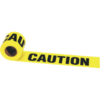 Irwin&reg; Strait-Line&reg; Barrier Tape, English, 3" W x 300' L, 2 mils, Black on Yellow PB Rental Co. Ltd.