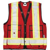 Open Road&reg; Surveyor Vest, Red, Large, Polyester PB Rental Co. Ltd.