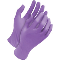 Deny Tripolymer Disposable Gloves, Large, Latex/Neoprene/Nitrile, 6-mil, Powder-Free, Purple PB Rental Co. Ltd.