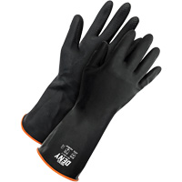 Deny Chemical Resistant Gloves, Size 9, 12" L, Rubber Latex, Flock-Lined Inner Lining, Winter Weight PB Rental Co. Ltd.