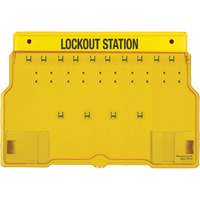 Trilingual Covered Lock Station, None Padlocks, 10 Padlock Capacity, Padlocks Not Included PB Rental Co. Ltd.
