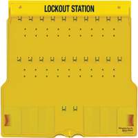 Trilingual Covered Lock Station, None Padlocks, 20 Padlock Capacity, Padlocks Not Included PB Rental Co. Ltd.