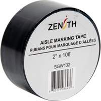 Aisle Marking Tape, 2" x 108', PVC, Black PB Rental Co. Ltd.