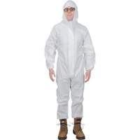 Premium Hooded Coveralls, 4X-Large, White, Microporous PB Rental Co. Ltd.