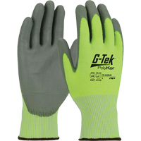 G-Tek&reg; PolyKor&reg; Cut Resistant Gloves, Small, 13 Gauge, Polyurethane Coated, ASTM ANSI Level A5/EN 388 Level E PB Rental Co. Ltd.