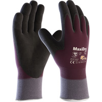 ATG MaxiDry&reg; Zero Coated Gloves with Thermal Lining, Small, Foam Nitrile Coating, 15 Gauge, Nylon/Spandex Shell PB Rental Co. Ltd.