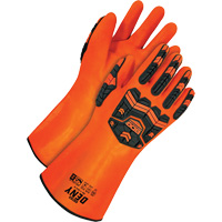 Deny Chemical Resistant Gloves, Size 9, 14" L, PVC, Terry Cloth Inner Lining PB Rental Co. Ltd.
