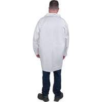 Sarraus de laboratoire de protection, Microporeux, Blanc, Moyen PB Rental Co. Ltd.