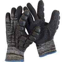 Gants antichocs enduits pour le martelage, 8/Moyen, Paume en Synth&eacute;tique, Poignet &eacute;lastique PB Rental Co. Ltd.