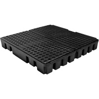 Black Diamond Low Profile Spill Pallet, 51 US gal. Spill Capacity, 49" x 48" x 6.5" PB Rental Co. Ltd.