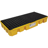 Low Profile Spill Pallet, 25.5 US gal. Spill Capacity, 49" x 24" x 6.5" PB Rental Co. Ltd.