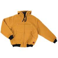 Blouson d'aviateur en toile lourde avec capuchon, Hommes, Petit, Brun PB Rental Co. Ltd.