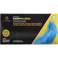 KeepKleen&reg; Disposable Glove, Small, Nitrile, 2.8-mil, Powder-Free, Blue PB Rental Co. Ltd.